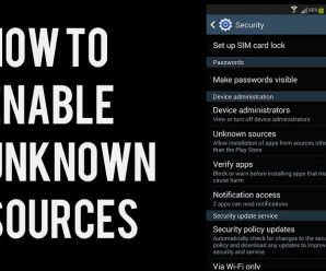 Enable Unknown Sources