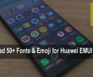 Change fonts Emoji Huawei EMUI phones download
