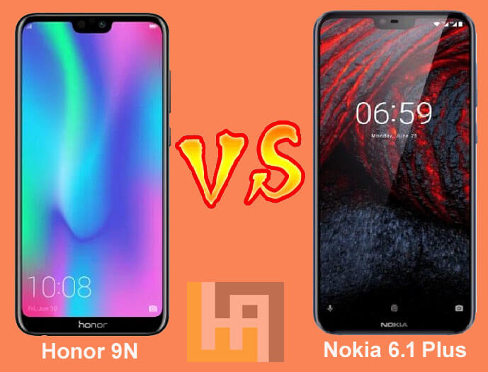 Honor 9N vs Nokia 6.1 Plus Compare