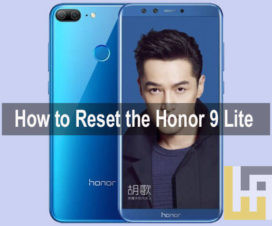Reset Honor 9 Lite Factory Settings