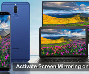 Activate Screen Mirroring on Huawei Honor 8X phones