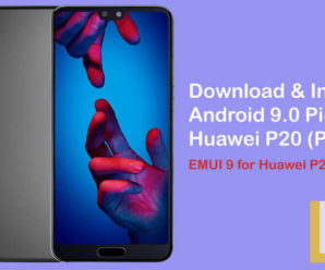 EMUI 9 for Huawei P20 and P20 Pro Android 9.0 Pie download