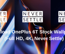 Download OnePlus 6T Stock Wallpapers Full HD 4K