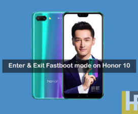 Honor 10 Fastboot mode