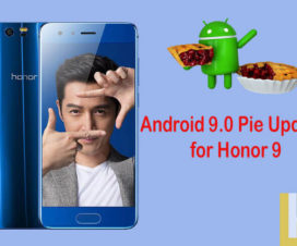 Android 9.0 Pie update for Honor 9