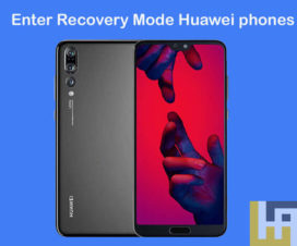 Enter Recovery Mode Huawei phones
