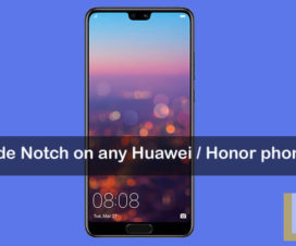 Hide Notch Huawei