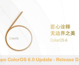 Oppo ColorOS 6.0 Update release date features download