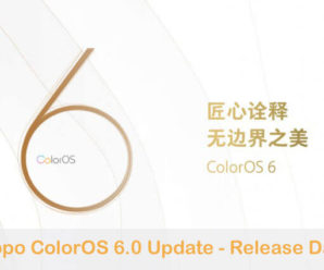 Oppo ColorOS 6.0 Update release date features download