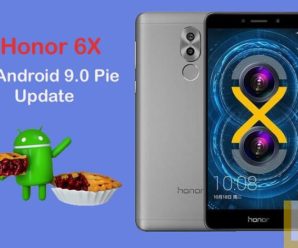 Android 9.0 Pie update for Honor 6X