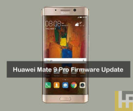 Huawei Mate 9 Pro Firmware Update