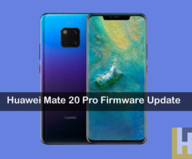 Huawei Mate 20 Pro Firmware Update