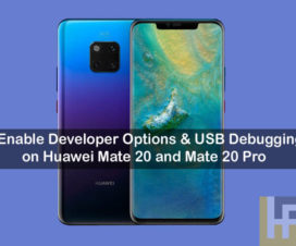 Huawei Mate 20 Pro USB Debugging