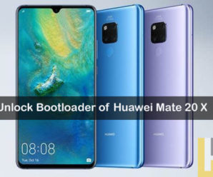 Huawei Mate 20 X unlock bootloader