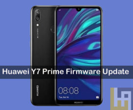 Huawei Y7 Prime 2019 firmware update