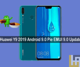 Huawei Y9 2019 Android 9.0 Pie EMUI 9.0 update