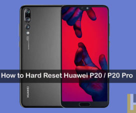 hard reset Huawei P20 Pro