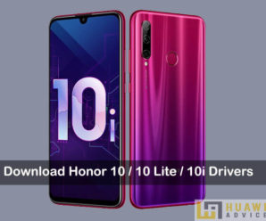 Honor 10 USB Drivers download