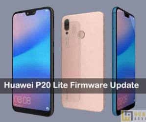 Huawei P20 Lite firmware update