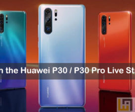 Huawei P30 Pro watch live stream