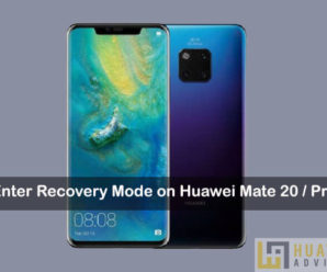 Recovery mode on Huawei Mate 20 Pro