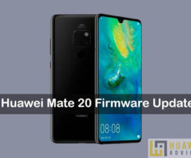 huawei mate 20 firmware update