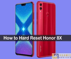 Honor 8X Hard Reset