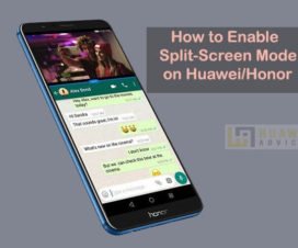 Huawei Split screen mode