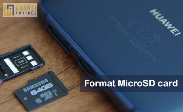 Kroniek Gewond raken rouw How to Format SD Card on Huawei and Honor devices | Huawei Advices