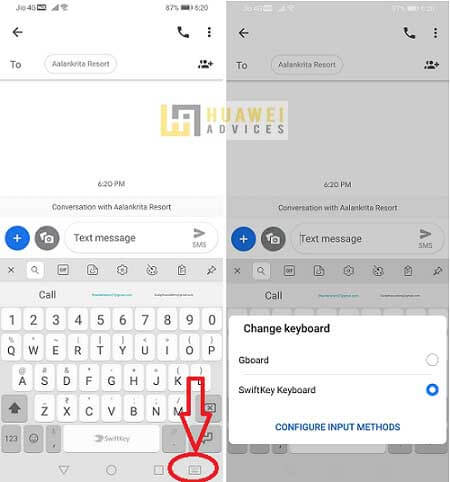 huawei swift keyboard