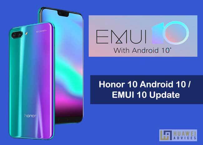 Honor 10 emui