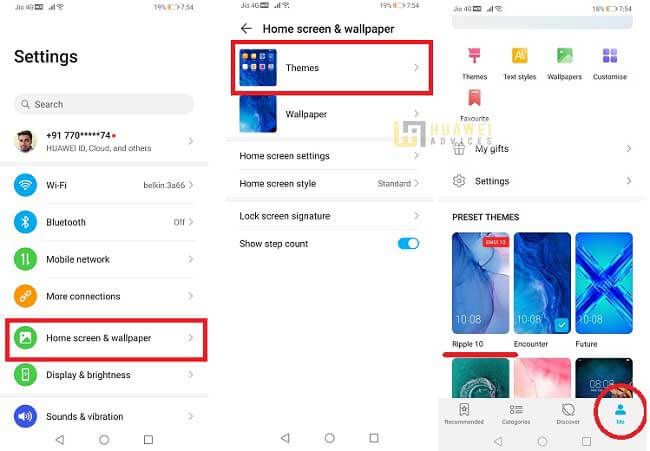Download & Apply EMUI 10 Theme (Ripple 10) on any Huawei or Honor device |  Huawei Advices