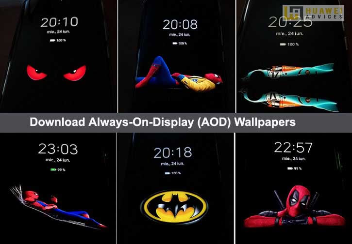 Download Always-On-Display (AOD) Wallpapers for Huawei/Honor devices on  EMUI  | Huawei Advices